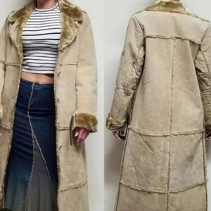 Paris/ Milan Vintage Faux Fur Coat